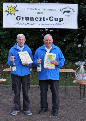 3. Platz Otto Hansen und Manfred Habenicht