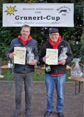 4. Platz Martin Wieckhorst und Werner Hill