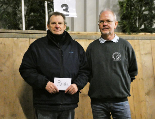 3. Platz - Dieter Matthiesen + Kai Clausen - Boule-Terrier Viöl