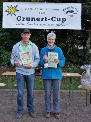 2. Platz Reimer Stäcker und Gönke Rohwedder