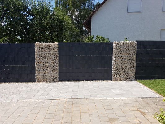 Gabionensäulen