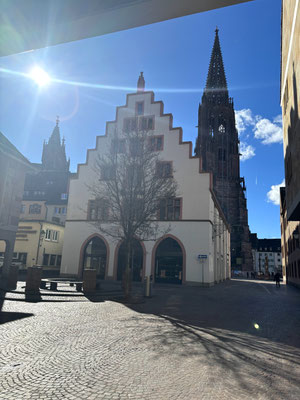 Praxis für Psychotherapie (HP) bei Alhiama in Freiburg, Münsterplatz.