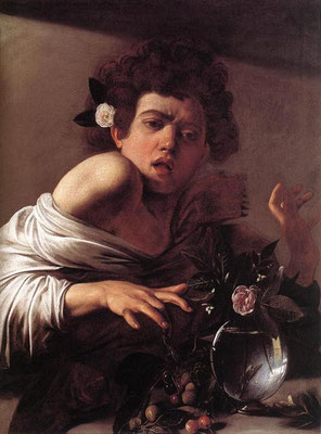 Le Caravage, Enfant mordu par un lézard