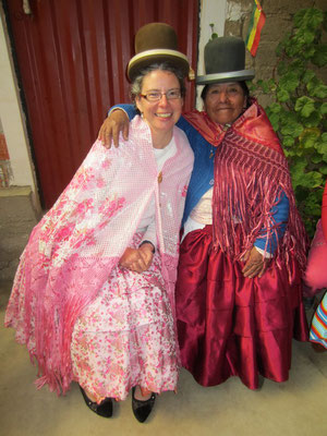 Hermana Martina con Panchita.