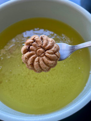 Makroud sans gluten après friture légère