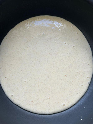 baghrir sans gluten sans trous cuisson température trop basse
