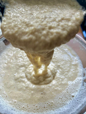 pâte baghrir sans gluten trop épaisse texture compacte problème