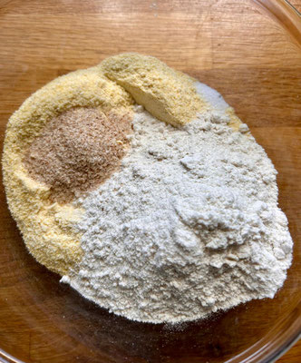 ingrédients baghrir sans gluten farine de riz semoule millet psyllium