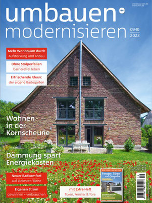 Vorgestellt in der Zeitschrift "umbauen + modernisiern", Herbst 2022