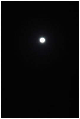 " Mond " - 40 cm x 60 cm - Fotoabzug unter Acrylglas - 2014