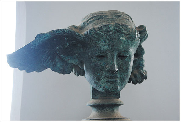 " Hypnos " - 45 cm x 30 cm - Fotoabzug unter Acrylglas - 2014 - " Detail - Villa San Michele Anacapri " -