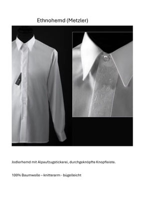Ethnohemd; versch. Grössen; Preis 100.-