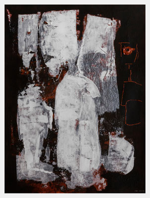 der Schutzengel (Acryl auf Papier, 250g/m², 24 x 32 cm)