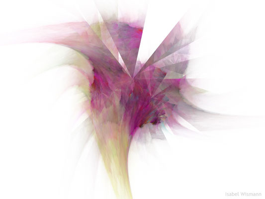 Blüte (digitales "Aquarell")