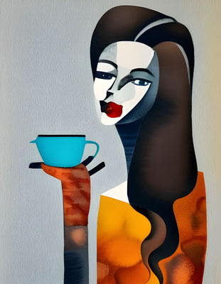 a cup of coffee