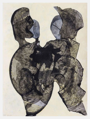 Familienbande (Acryl auf Papier, 265g/m², 30 x 40 cm)
