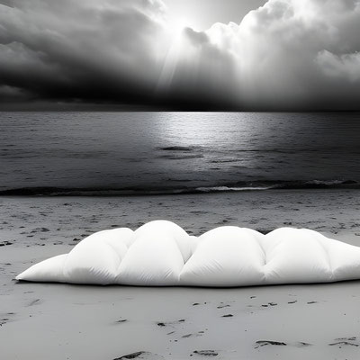 am Strand