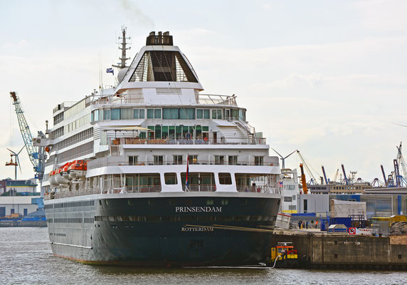 PRINSENDAM am HCC HafenCity am 25.08.2014