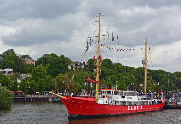 Hafengeburtstag im Museumshafen Övelgönne/Feuerschiff ELBE3