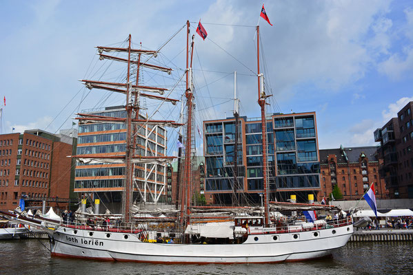 loth lorien zum Hafengeburtstag im Traditionsschiffhafen der HafenCity