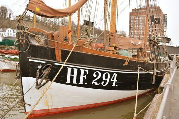 HF. 294 im Museumshafen Övelgönne am 09.03.2013