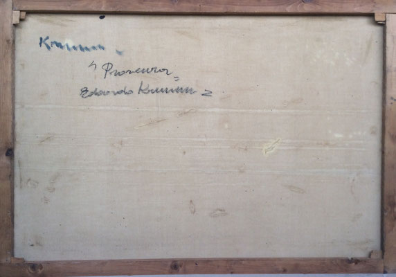 Signature with title on the back_PROVENZA