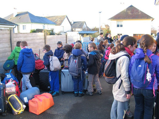 Les bagages sont prêts!