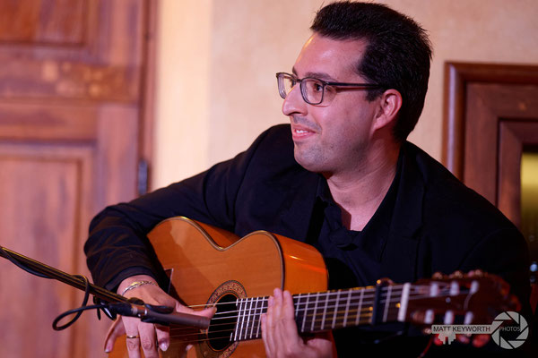 Luis de Luis (Tanz), José Fernando Hijo (Gitarre) und Juan Granados (Gesang)