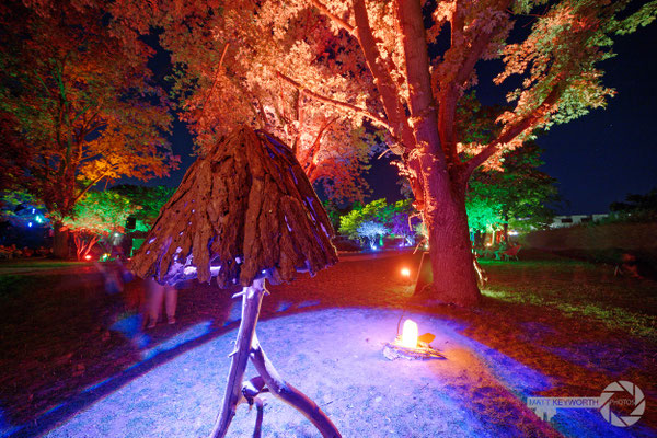 Lichterfest, Landesgartenschau 2018