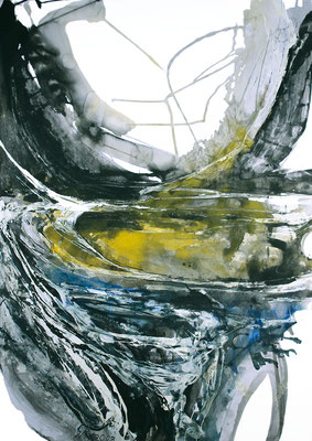 Bild, "Formierung 3_2008", 70 x 100 cm