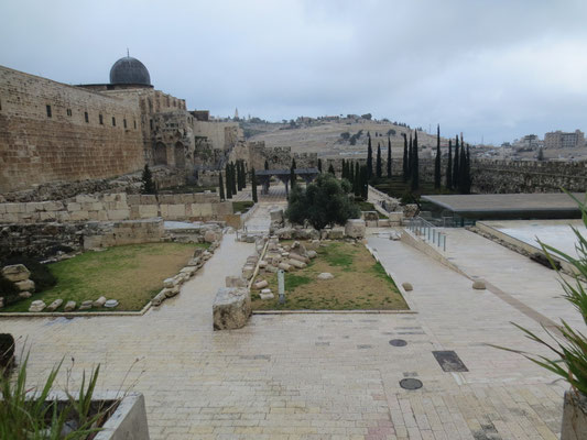 Outside the old city wall