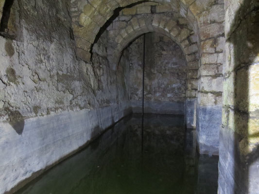 Ancient cistern at the site
