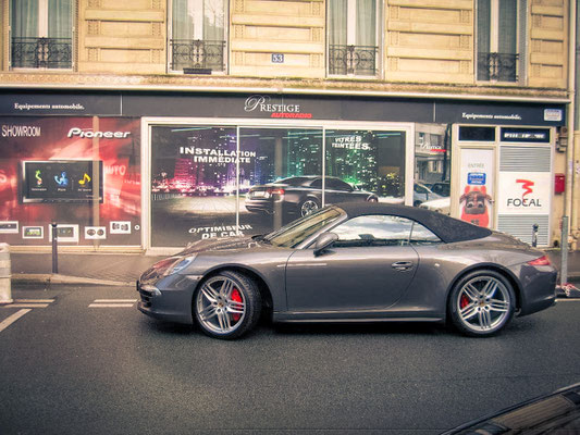 PORSCHE 991 CAB POSE HIFI FOCAL