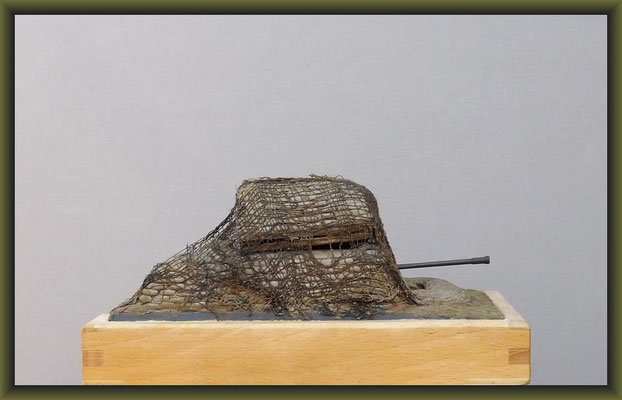 "T.U.S.K." Centurion Mk. III 'Korea' (Elephant House) Diorama 1:72