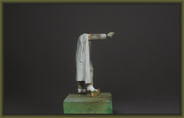 Ned Kelly 54mm Figure Conversion Building Stages