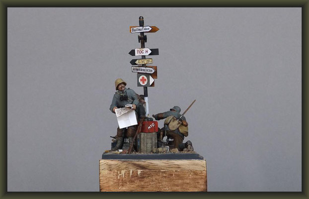 Up The Junction, WWI Vignette, Figure Conversion