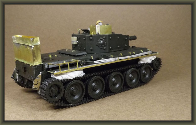 Centaur C.S.Mk.IV, Diorama 1:35, Building Stages