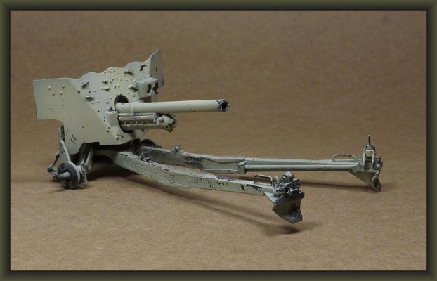 Bedford QL & 6 PDR. Gun, Diorama 1:35