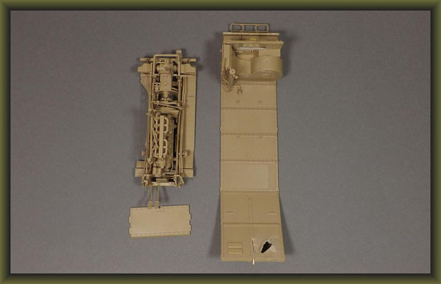 British Mk. V Tank 'Hermaphrodite' Diorama 1:35 Building Stages