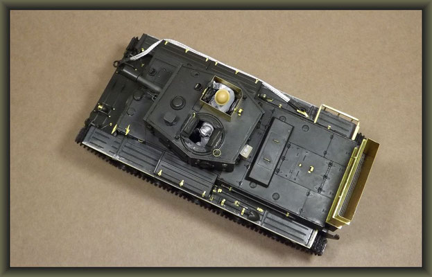 Centaur C.S.Mk.IV, Diorama 1:35, Building Stages