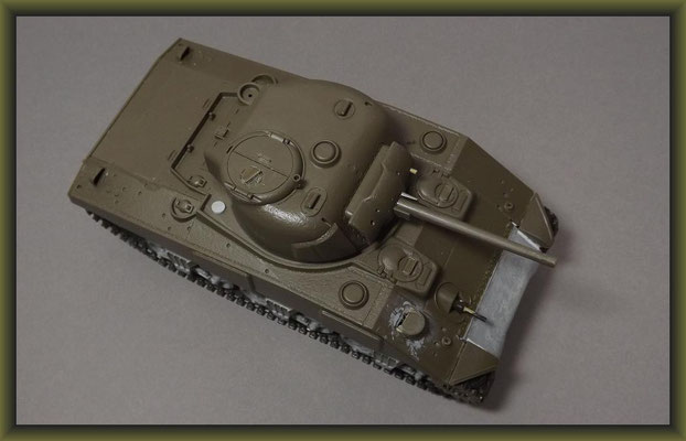 M4 Sherman Dozer w. Deep Wading Kit /  Diorama 1:35 Building Report