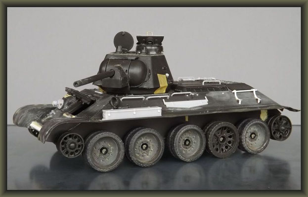 T-34/76 OT34 & ZiS-5V BZ ; Diorama 1/35 ; Staging