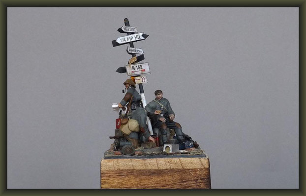 Up The Junction, WWI Vignette, Figure Conversion