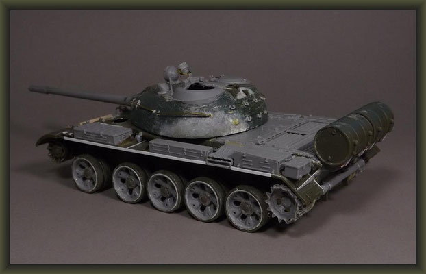 Trumpeter T-54B Conversion to T-55A, Building Report