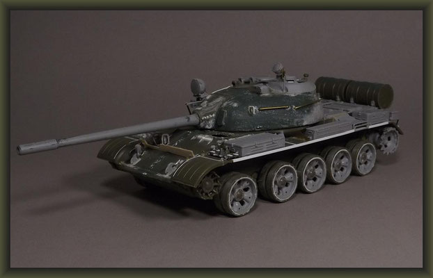 Trumpeter T-54B Conversion to T-55A, Building Report