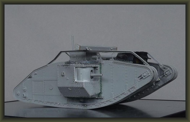 British Mark V 'Male' Tank, Diorama 1:35, Building Report