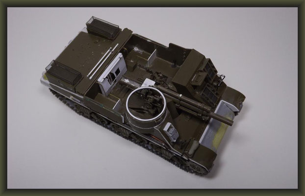  M7B1 105mm HMC 'Priest' , Diorama 1:35, Building Report