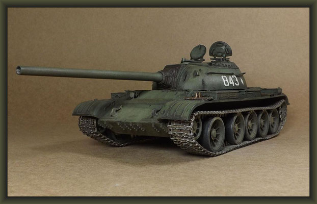 T-54-3 Tank, Diorama 1:35