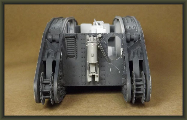 British Mk I 'Male' Tank, Diorama 1/35, Stage 11