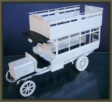 Airfix WWI Old Bill Bus ; Diorama 1/32 ; 1. Stage